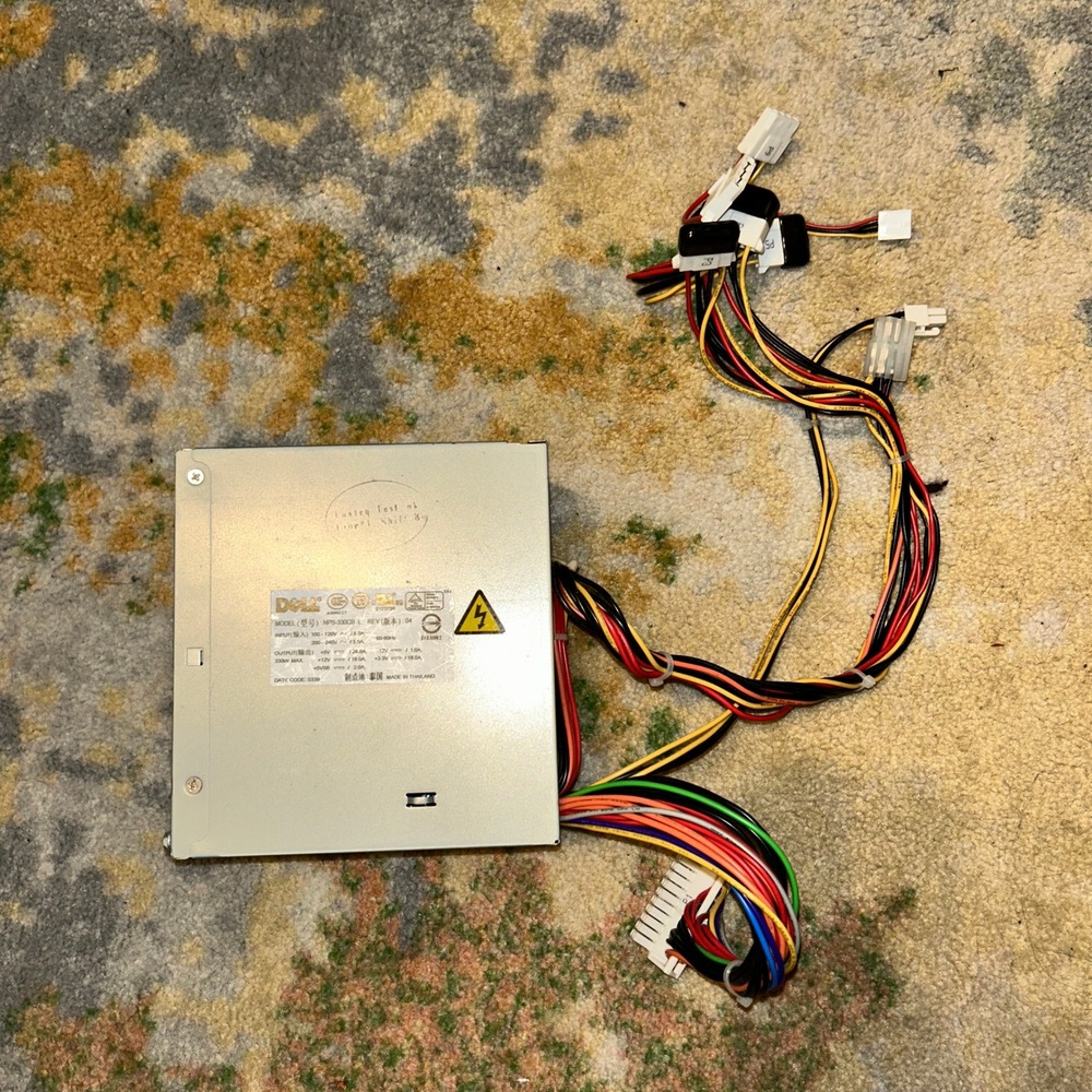 Dell NPS-330CB L 330W Power Supply Unit PSU 0U3021 REV A01 Silver